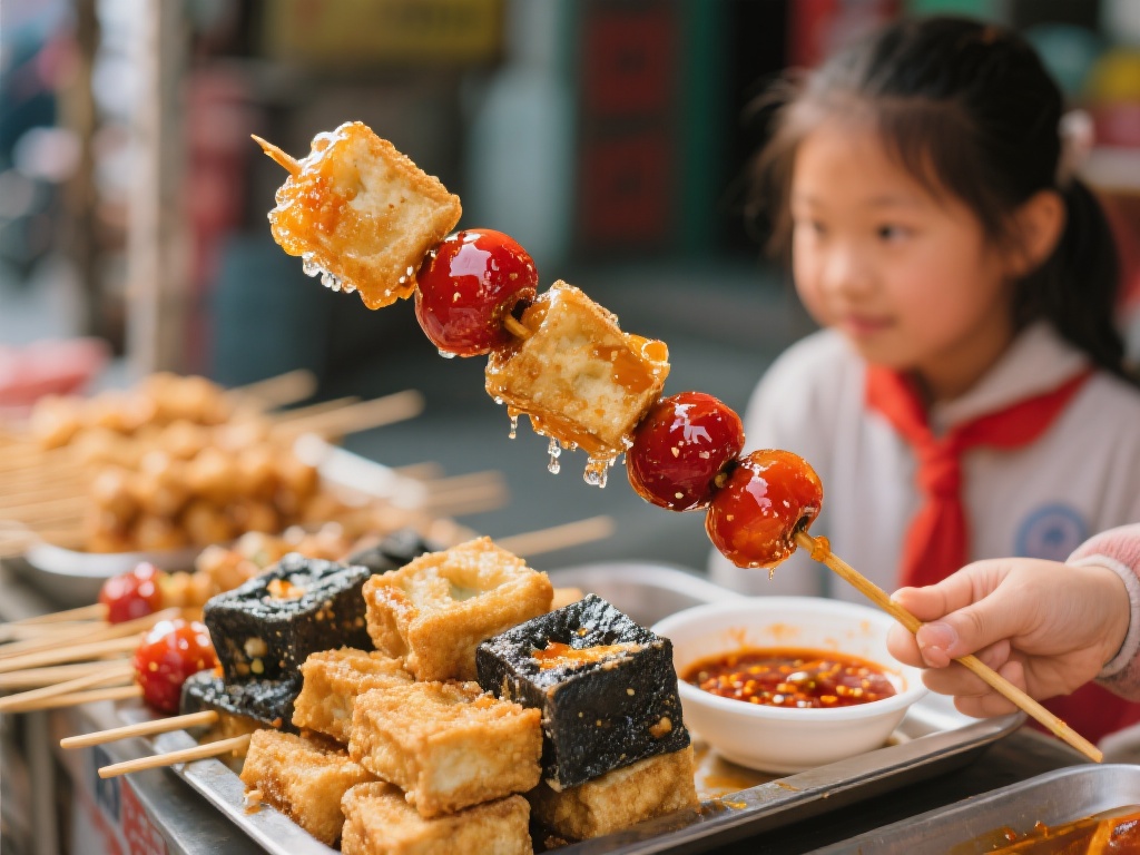 “童年回忆：学校门口最难忘的小吃是什么？”