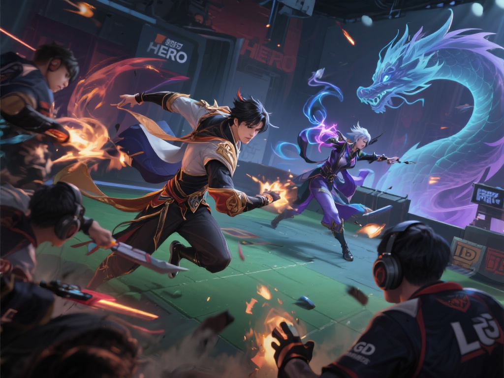 Hero击败LGD：落尘暃控龙切C兼备，团战拉扯制胜
