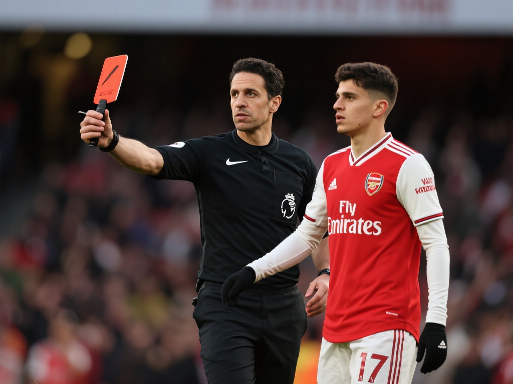 梅里诺进球后染红,成为阿森纳继奥巴梅扬后首位如此球员 从数据来看,阿森纳本赛季在面对强敌时多次