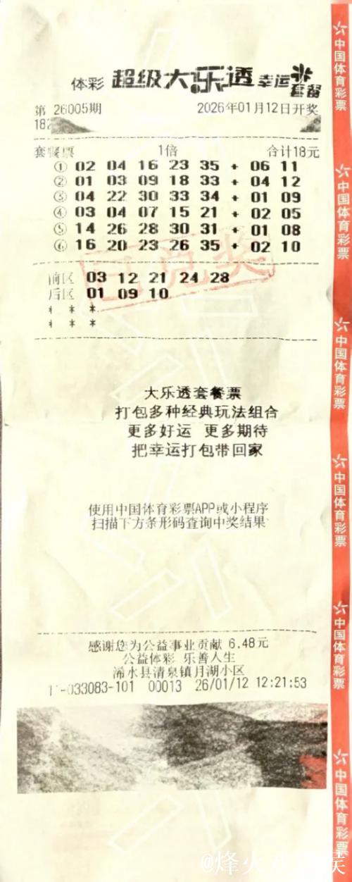 男子坚持购彩揽获大乐透711万 数年前曾喜中二等奖 男子坚持购彩揽获大乐透711万 数年前曾喜中二等奖